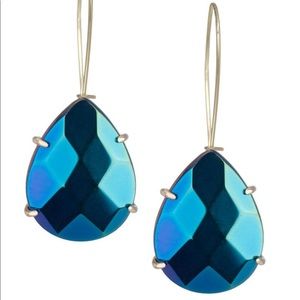 Kendra Scott Allison Earrings in Black Iridescent